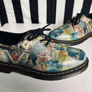 Dr. Martens RARE Hieronymus Bosch Garden of Earthly Delights Heaven Shoes